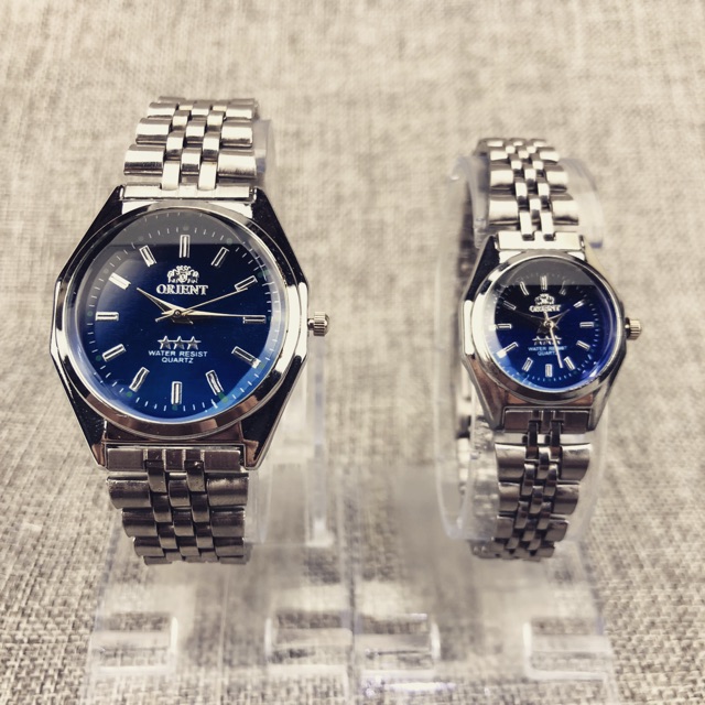 ［Ready Stock］Jam tangan rantai couple 5warna ready rantai pria wanita jam tangan warna s1021