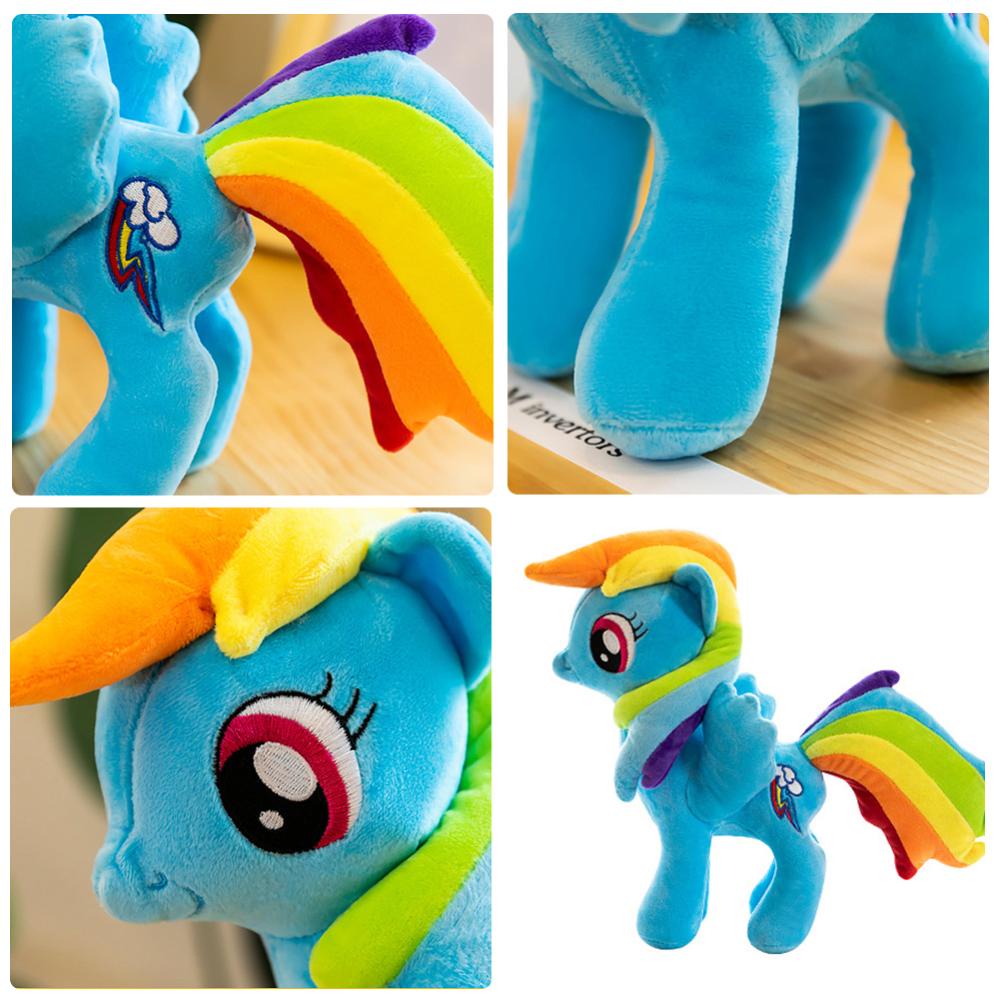 Timekey Mainan Boneka Stuffed Plush Kuda Pony Untuk Hadiah Ulang Tahun Anak Perempuan I9Y2