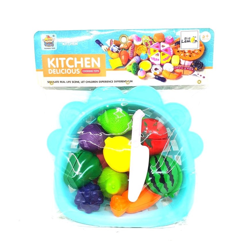 Mainan Cutting Fruit / Mainan Anak Buah Potong Cutting Fruit