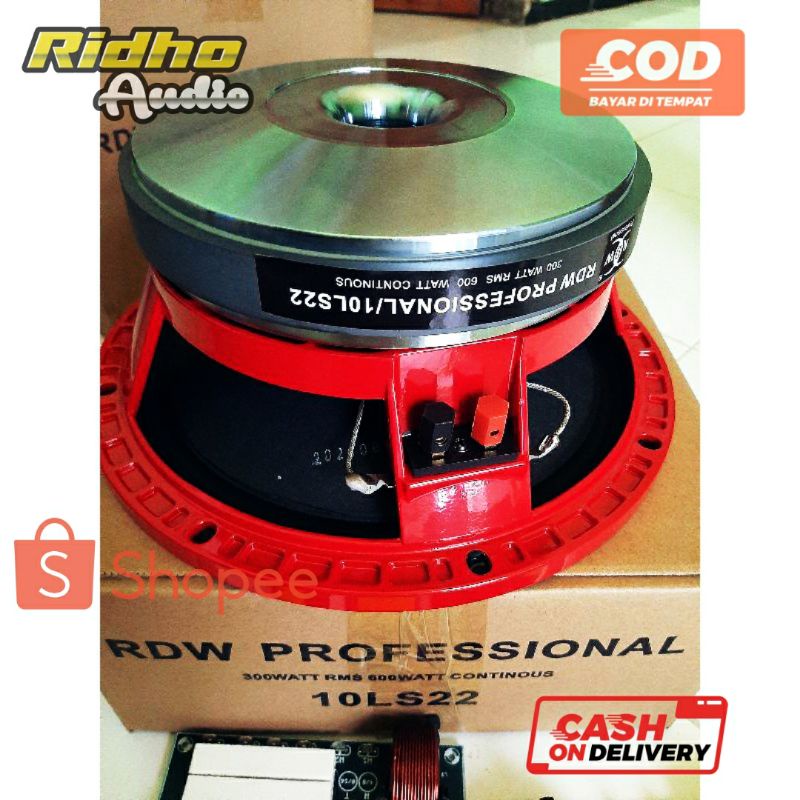 Speaker RDW 10 INCH LS22/ 10in ls22 original (Ridho audio)