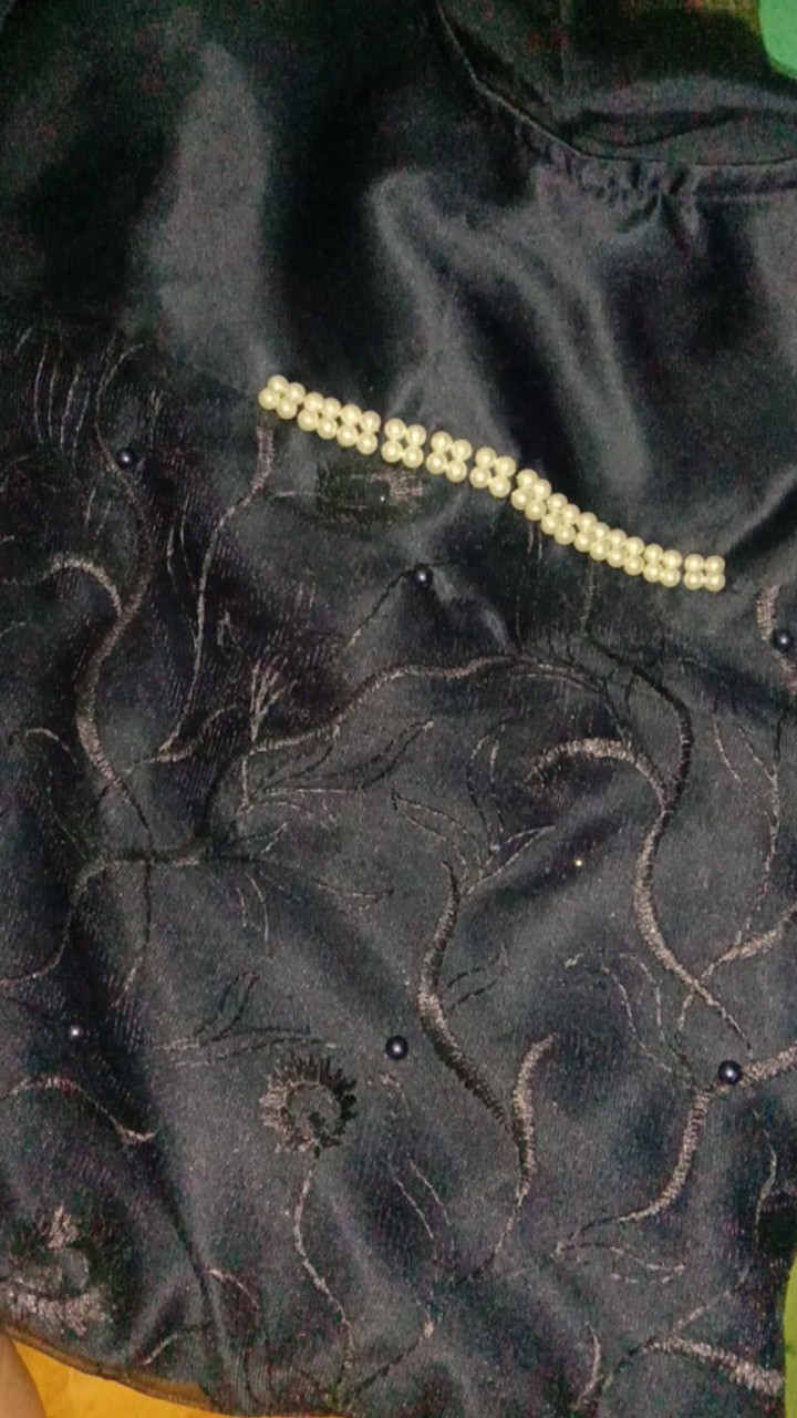 ( Termurah ) Couple Batik Tunik Cantik Brokat Tile Wilona