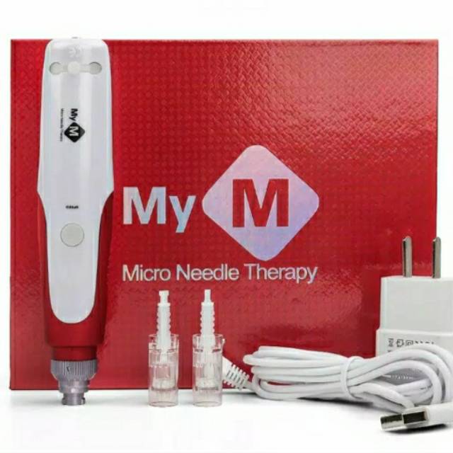 Dermapen MYM WIRELESS alat bb glow / alat sulam alis / dr.pen