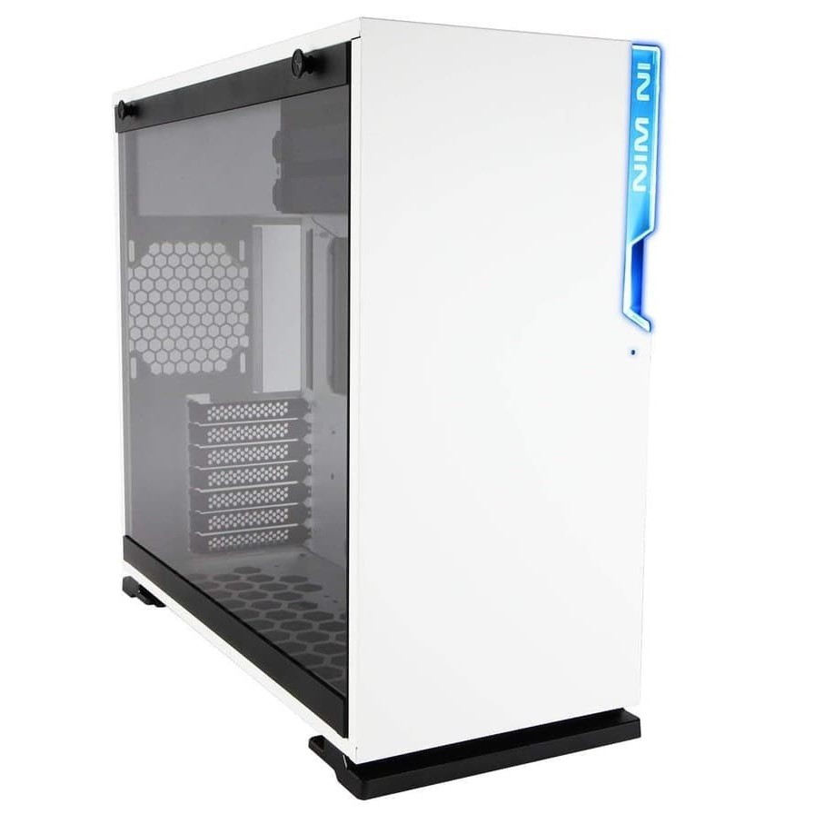 CASING INWIN 101 ATX Mid Tower Case WHITE AND BLACK