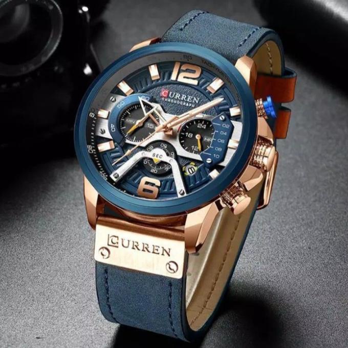 Jam Tangan Pria CURREN 8329 Original Garansi Resmi 1Tahun