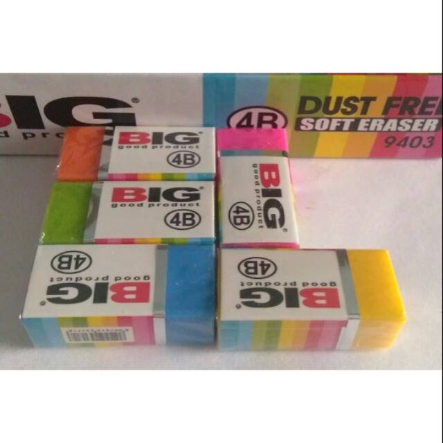 

Penghapus pensil BIG (5 pcs penghapus)