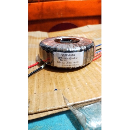 Trafo dlms Jk coustic 20v ct 20v 0-13v
