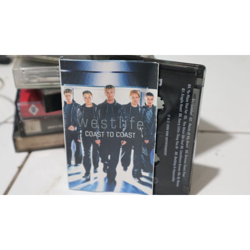 kaset westlife coast to coast