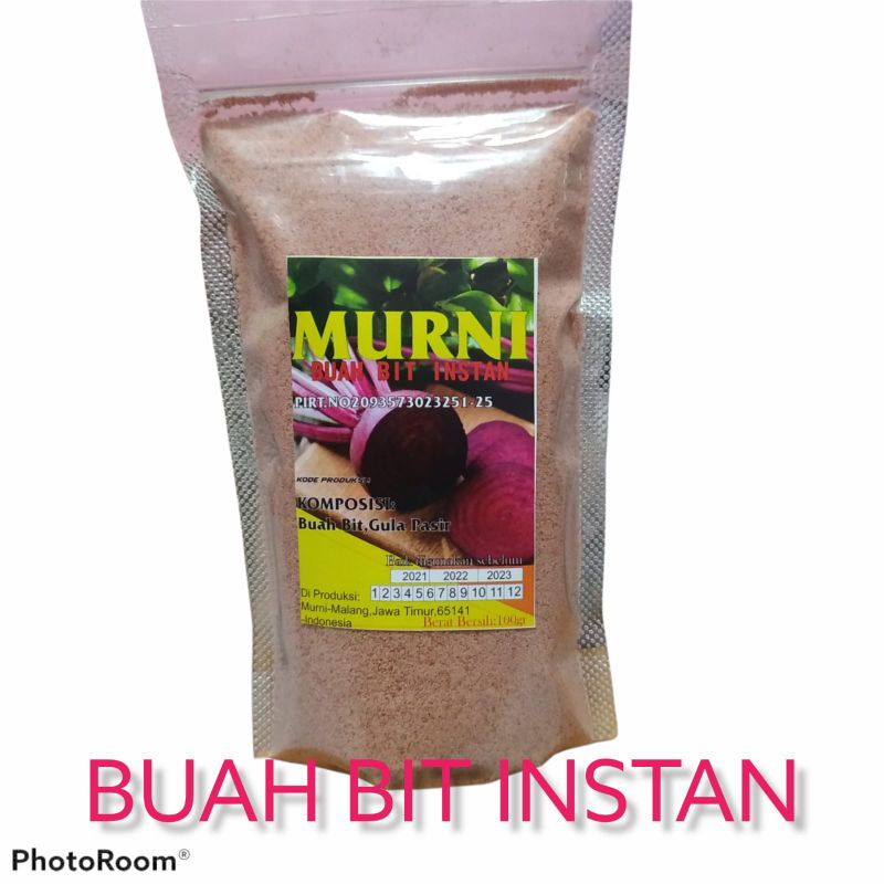 

Buah bit instan 200 gr