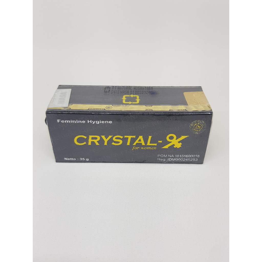 CRYSTAL X / CRYSTAL-X / CRYSTALX NASA ORIGINAL 1000% GARANSI