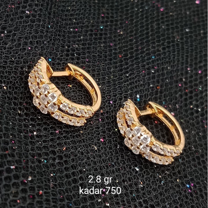 Anting Emas 17K - 2.8 gr Kadar 750 - 915