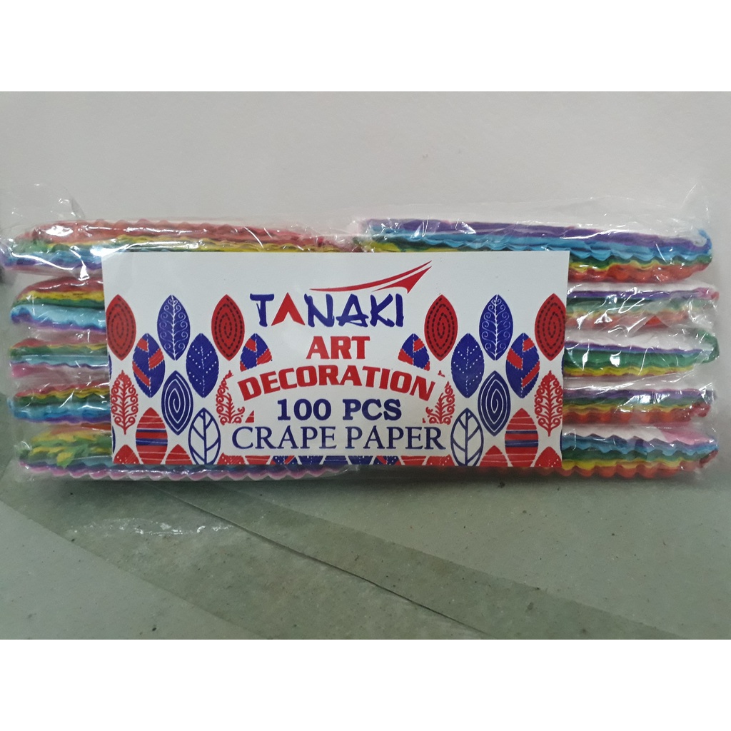 

Tanaki crape paper ART decoration kertas krep potongan