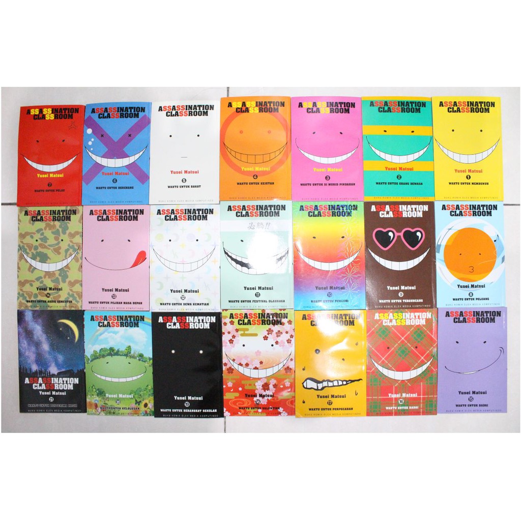 Komik Assasination Classroom 1- 21 Tamat