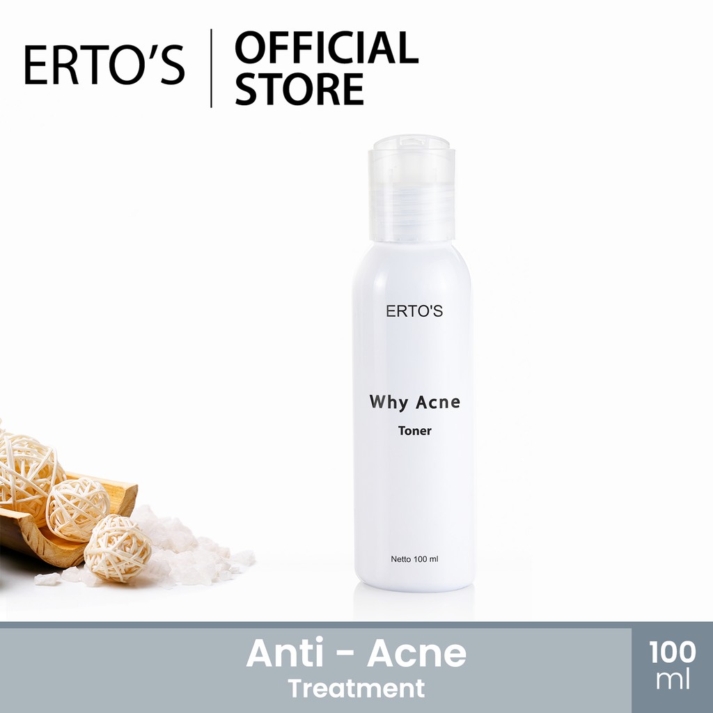 [COD] Why Acne Toner Anti Acne Penghilang Jerawat dan Bekas Jerawat AMPUH dalam 2 Minggu BPOM