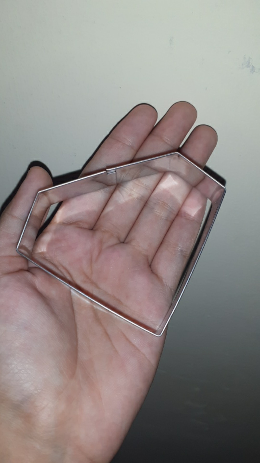 Sc Cetakan Kue / Biskuit / Pastry / Gula Bentuk Berlian Bahan Stainless Steel Diy