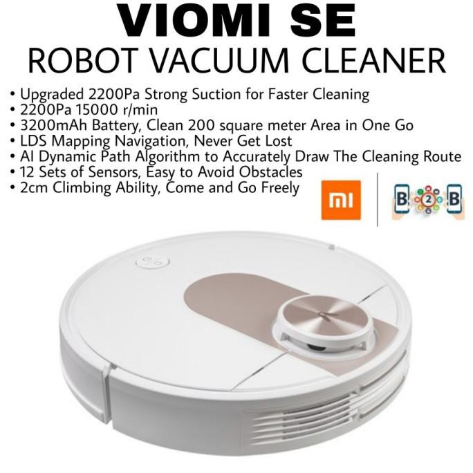 Viomi SE / Viomi V2 Pro Robot Vacuum Cleaner and Mop - Robot vacum Pel - Viomi SE