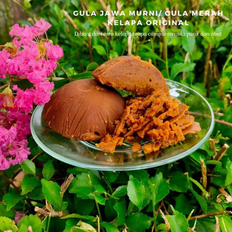 

Gula Jawa Original/ Gula Merah Murni/ Gula Kelapa Organik/ Organic Brown Sugar