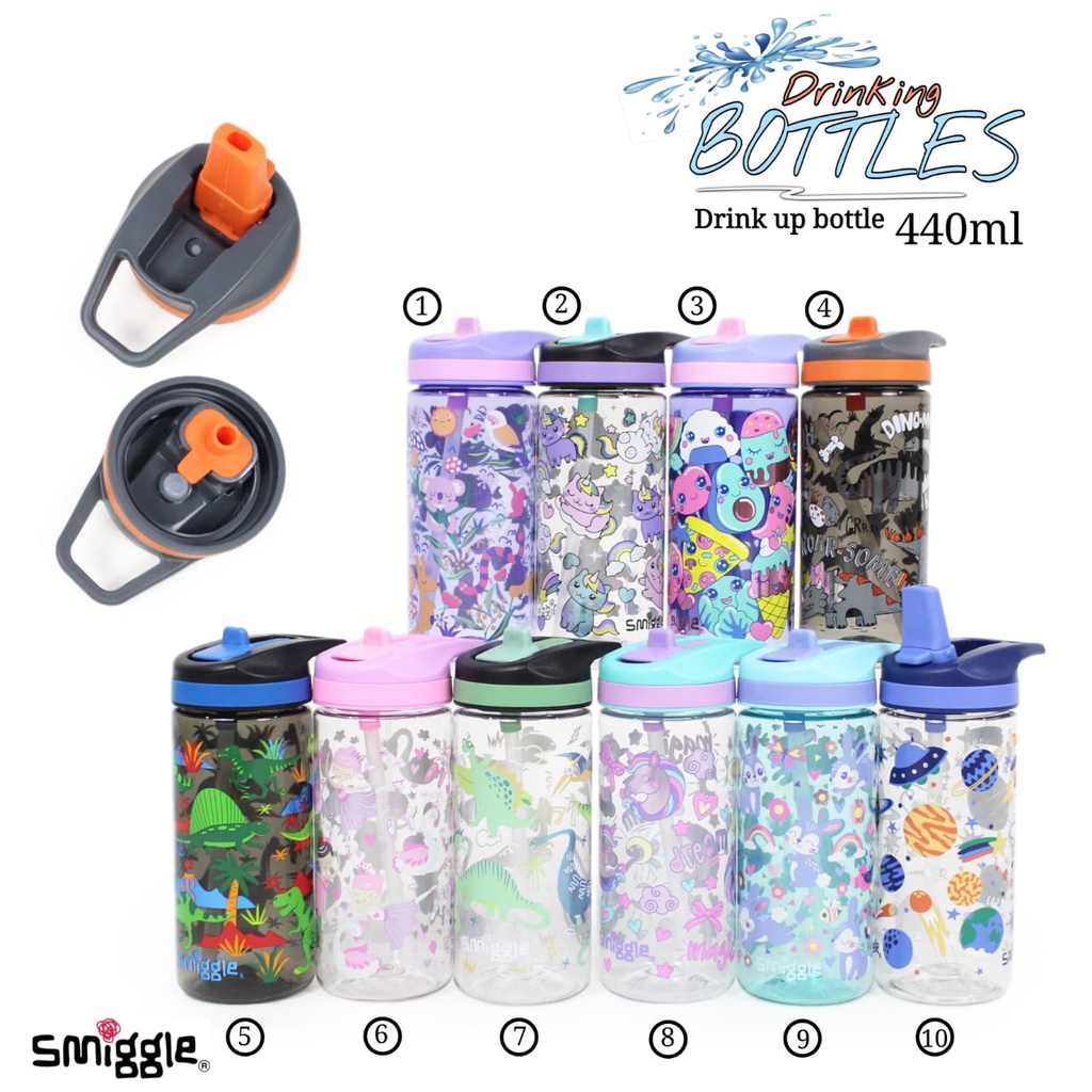 Botol Minum Smiggle Drink Bottle 440ml