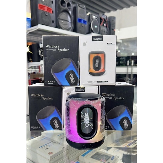Jual SPEAKER SOONBOX S9100 RGB LED/SPEAKER BLUETOOTH/MUSIK BOX
