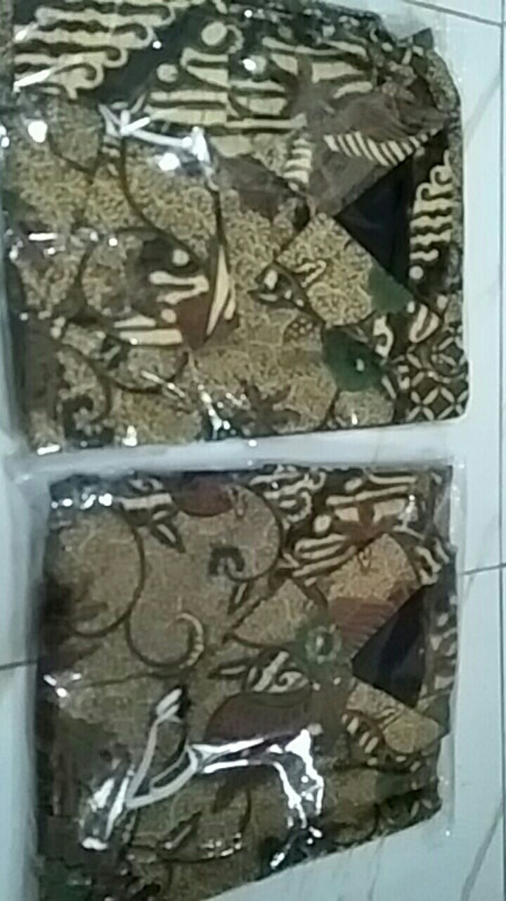 Batik Pria Cabut Warna Asli Solo Lapis Furing Peksi Luhur