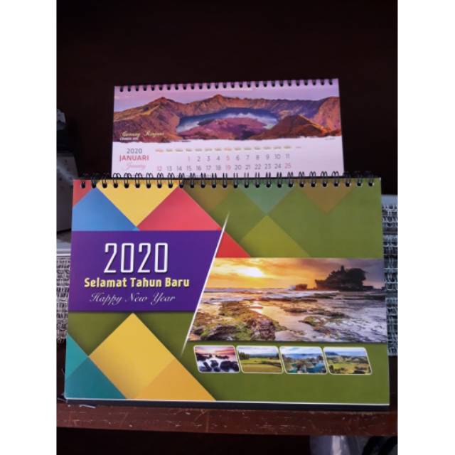 

Kalender Meja Jumbo Pemandangan Alam Indonesia tahun 2020