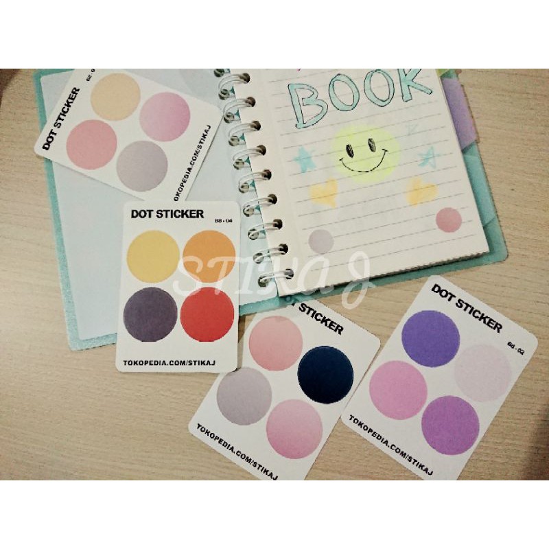 

Stikaj ♡ Sticker Dot warna warni