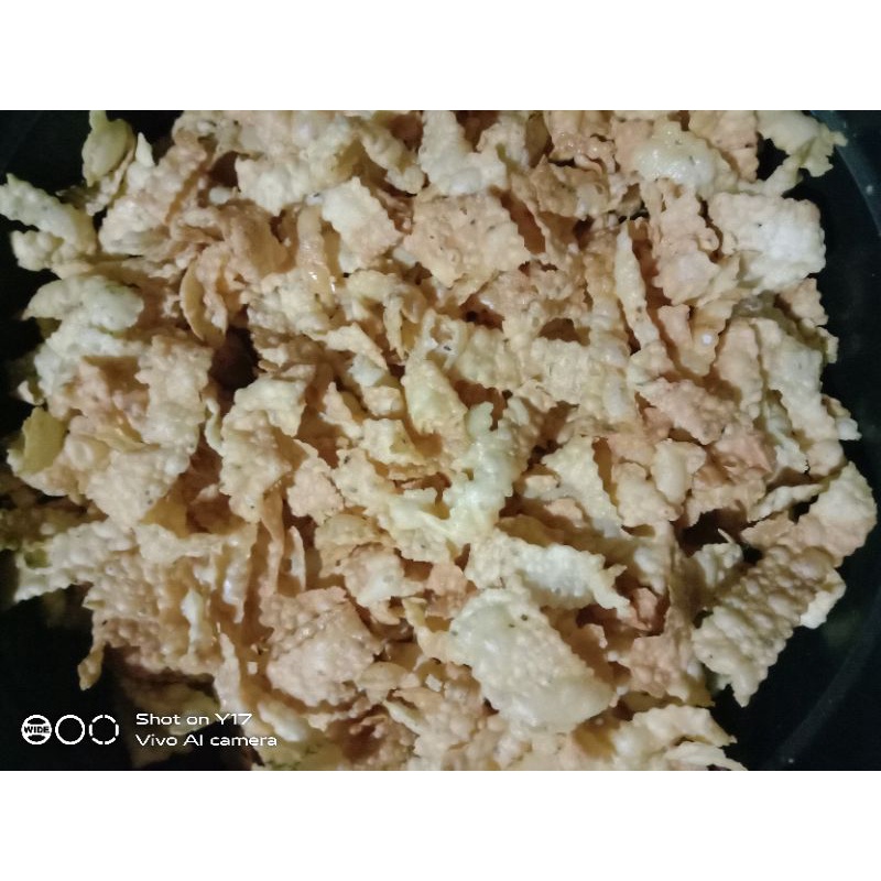 

keripik pangsit original ,1kg murah