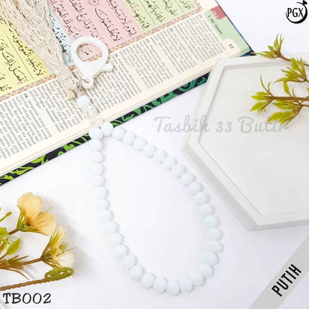 PGX Tasbih Gantungan Kunci 2in1 Isi 33 Butir Fashion Muslim TB002