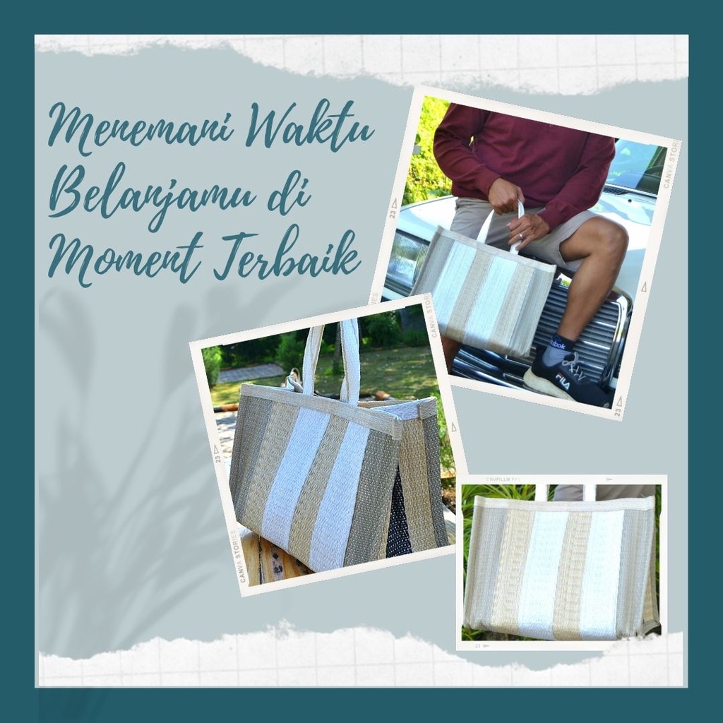 (MULTIFUNGSI) Tas Berkat, Tas Tahlilan, Tas Yasinan  Ramah Lingkungan