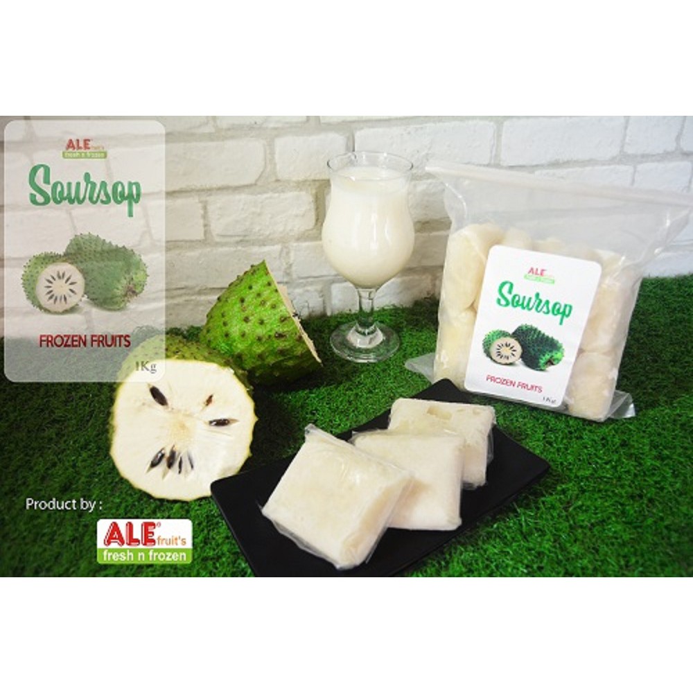 

Soursop frozen fruits - Buah sirsak beku