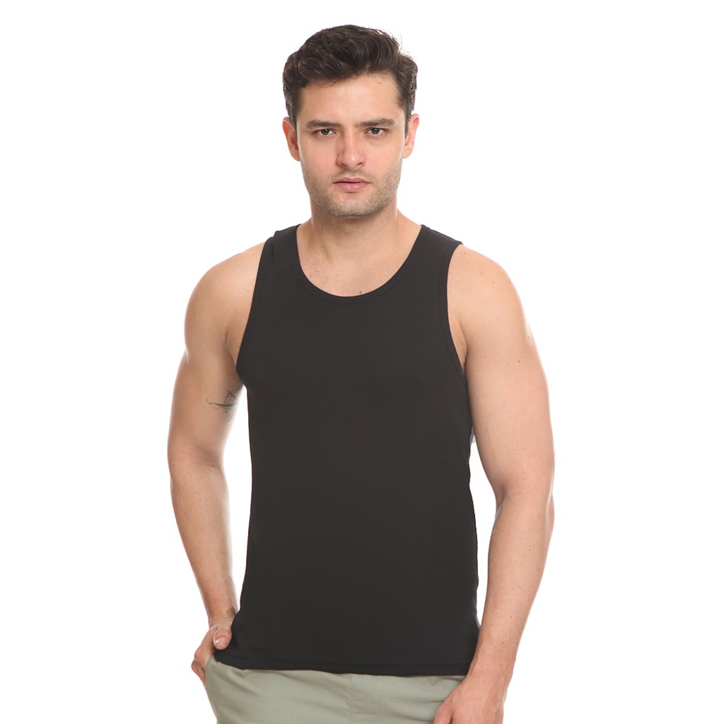 Jockey Tank Top Undershirt Pria M-Tubheb518O029 Black