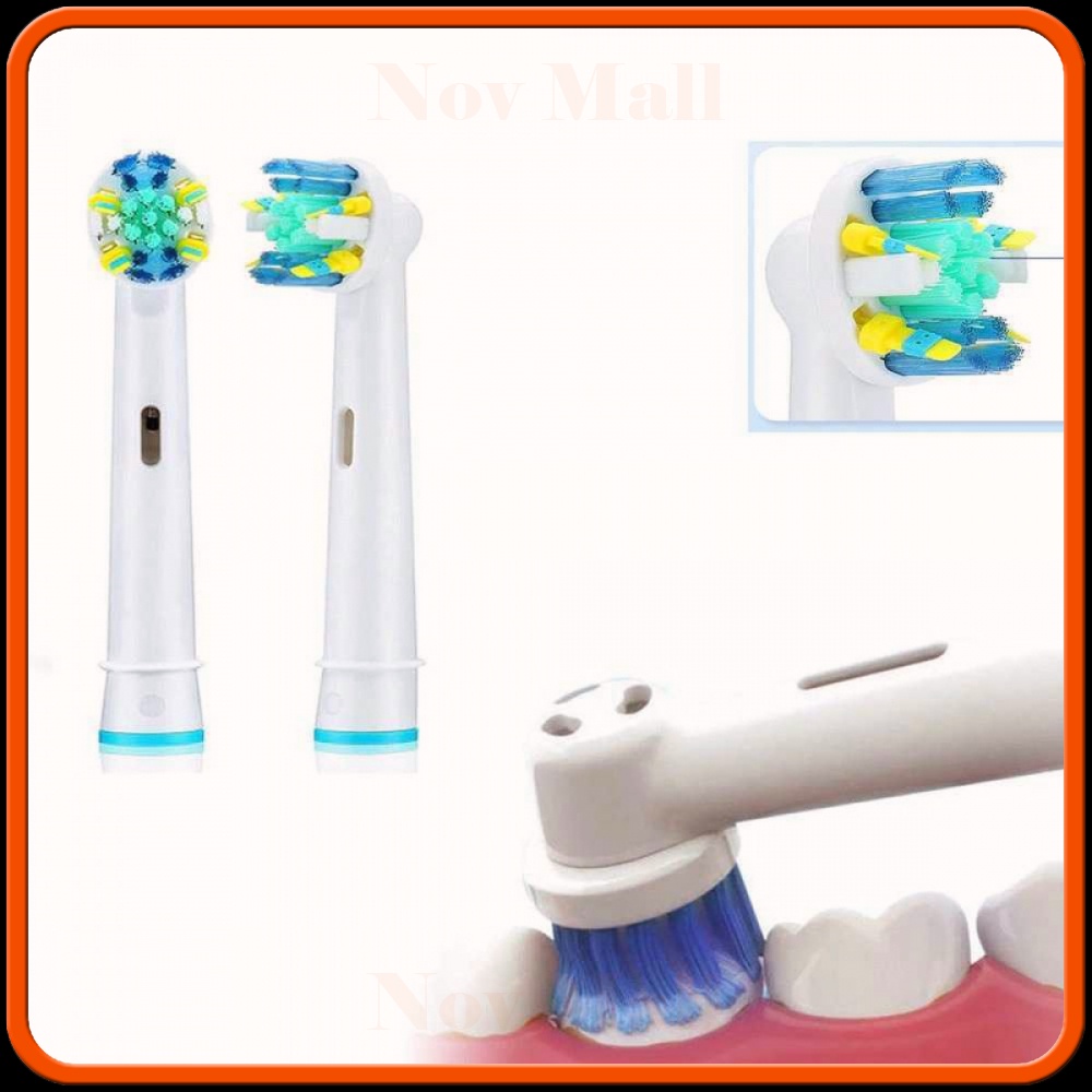 Kepala Pengganti Sikat Gigi 4 PCS for Oral-B D12 D16 D100 EB50A -GG615