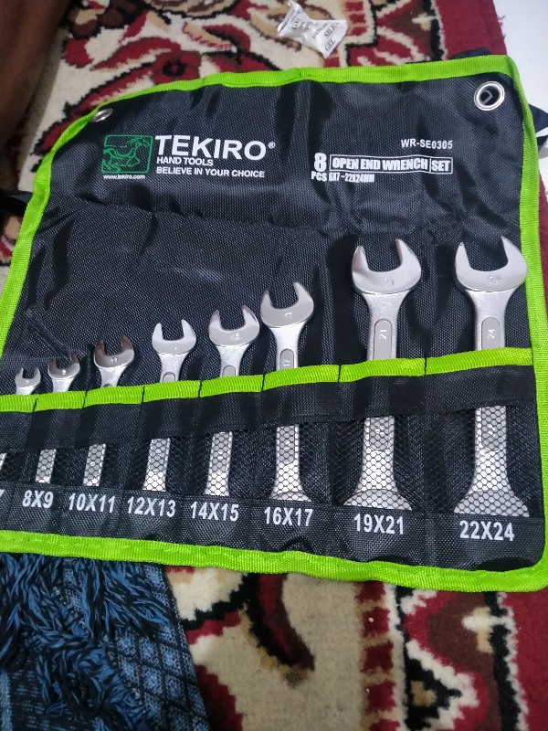Tekiro Kunci Pas Set 8 Pcs ( 6 - 24 Mm )