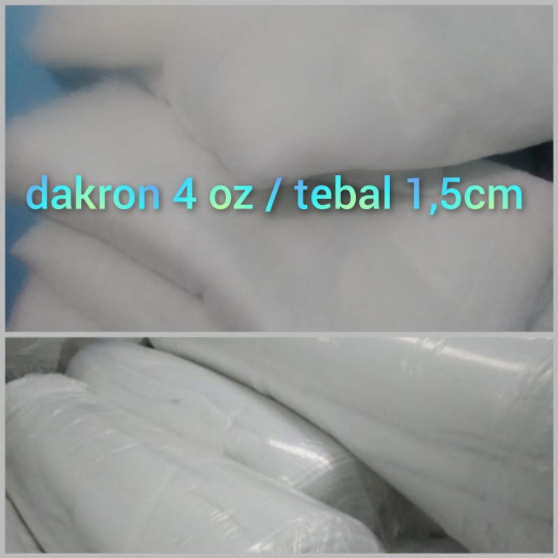 dakron lembaran tebal 1,5cm (160x100cm)