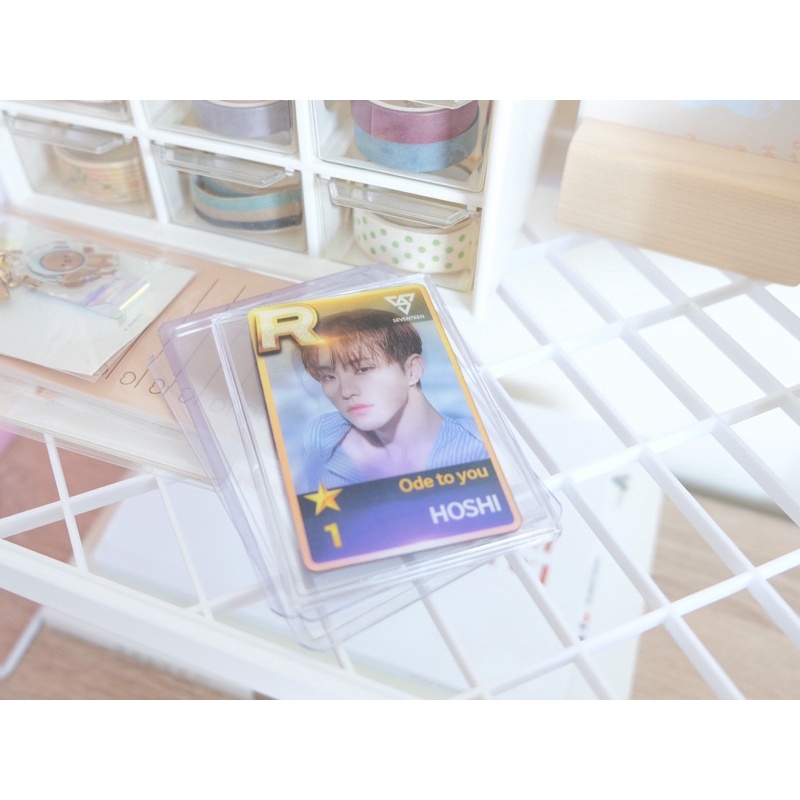BOOKED Seventeen SuperStar Pledis SSP OTY Ode to You Hoshi Lenticular lenti SET (baca desk)