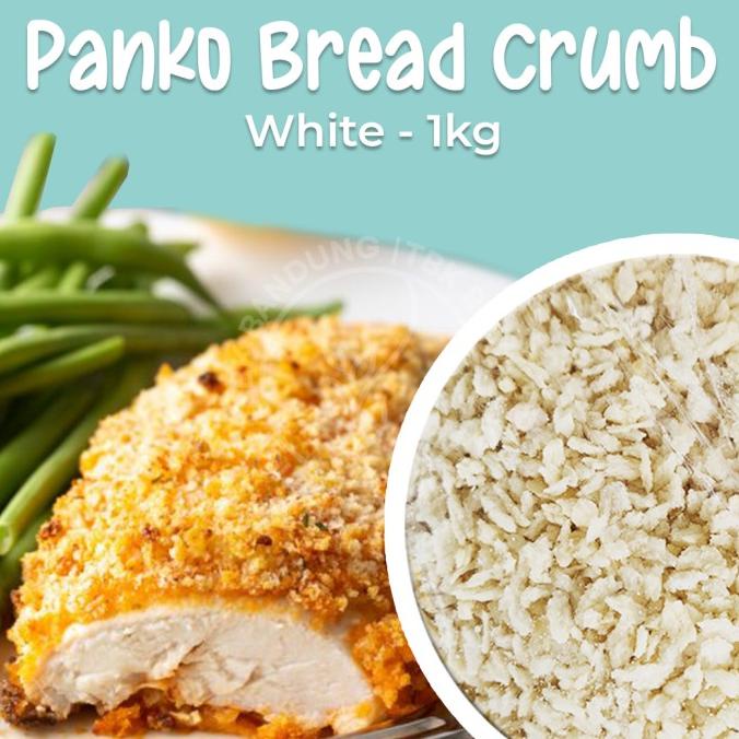 

Panko Bread Crumb 1kg Mix White Tepung Pangko Kasar