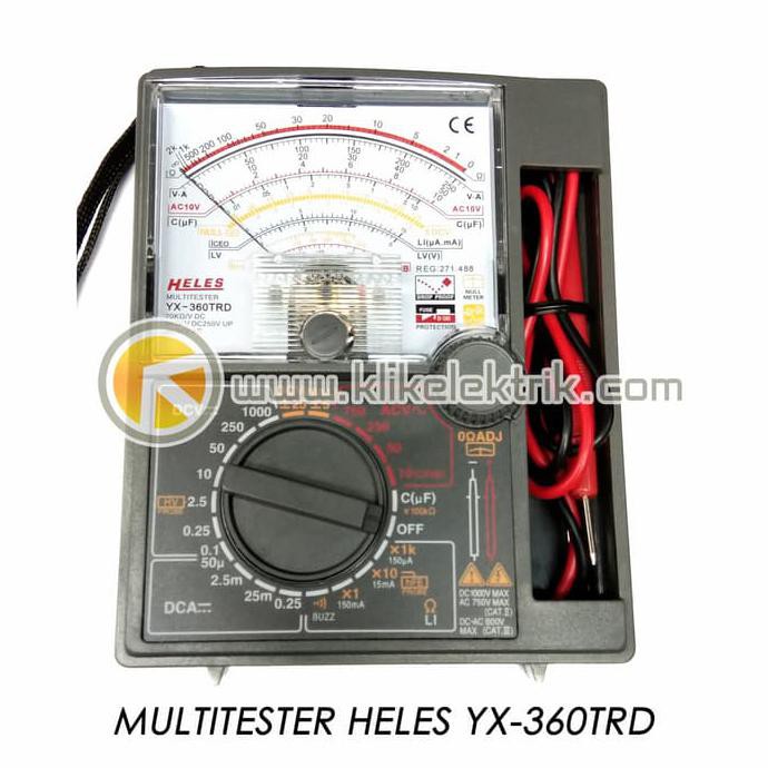Multitester Avo Meter Analog Heles YX360TRD Multi Meter HELES YX 360