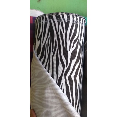 kain tas cordura loreng zebra