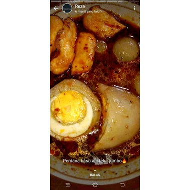 

Baso aci jumbo isi telur