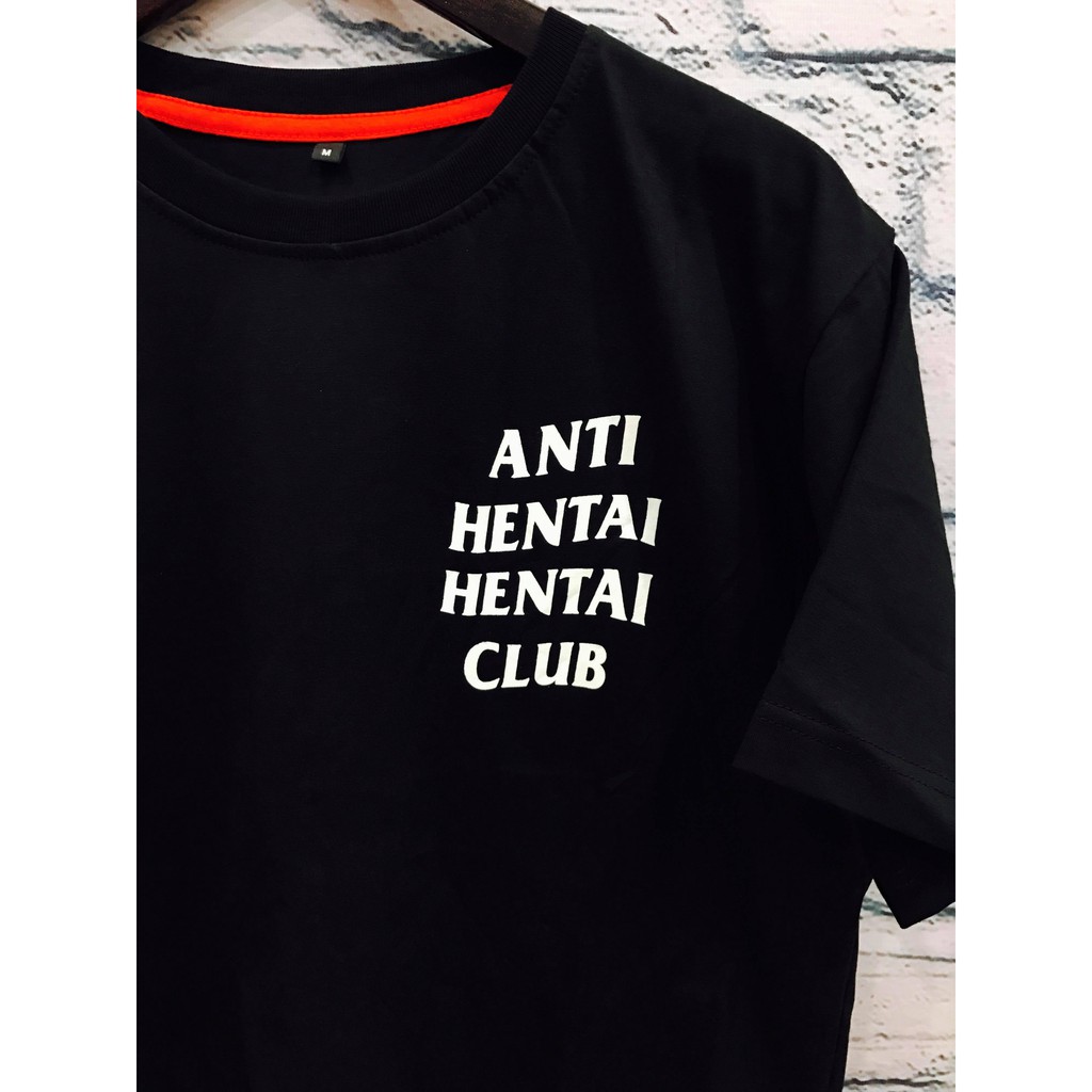 Kaos Anti Hentai Hentai club Black