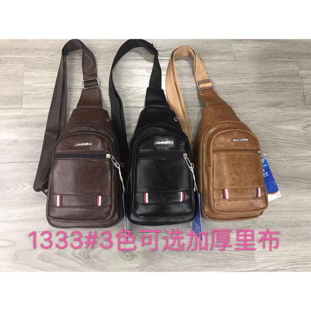 TAS WEISTBAG PRIA KULIT IMPORT