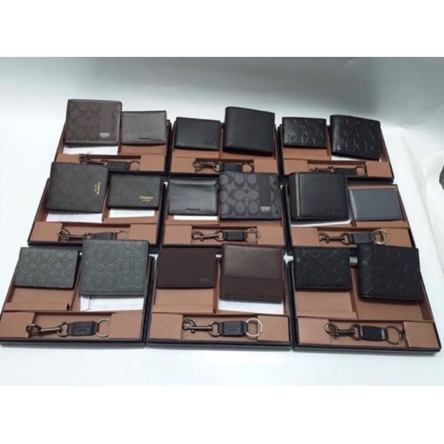 Coach Men Wallet Set