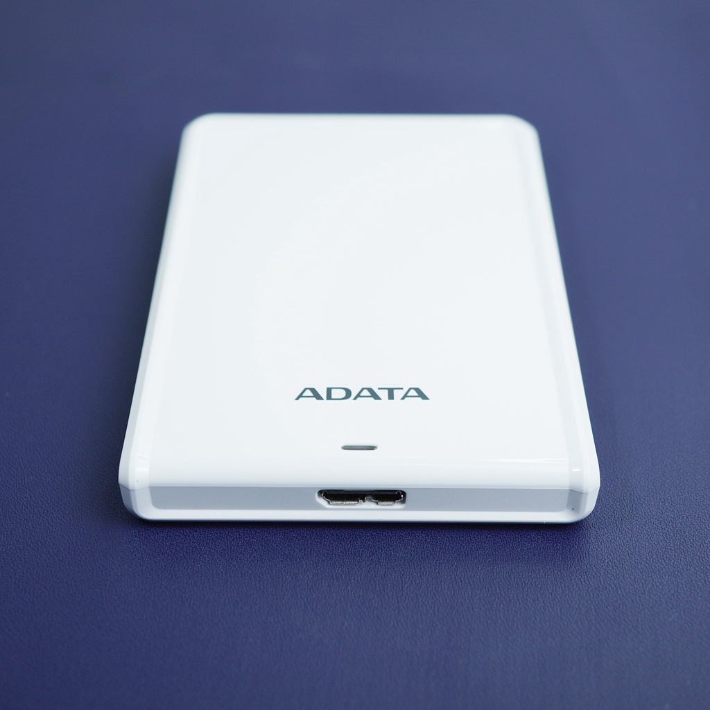 HARDDISK EXTERNAL ADATA HV620 1TB SLIM USB 3.1 WHITE GARANSI RESMI