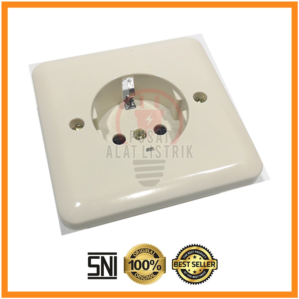 STOP KONTAK IB BRIGHT-G SNI COLOKAN LISTRIK TANAM