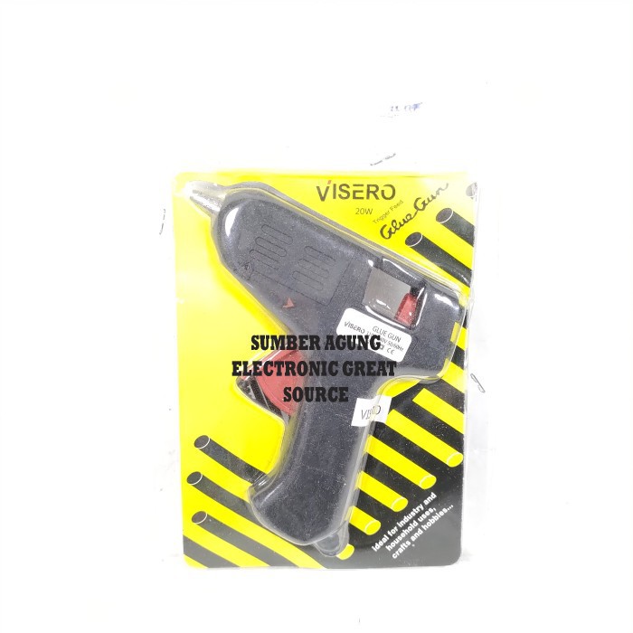 

Visero Glue Gung Alat Tembak Lem Bakar 20W Kecil