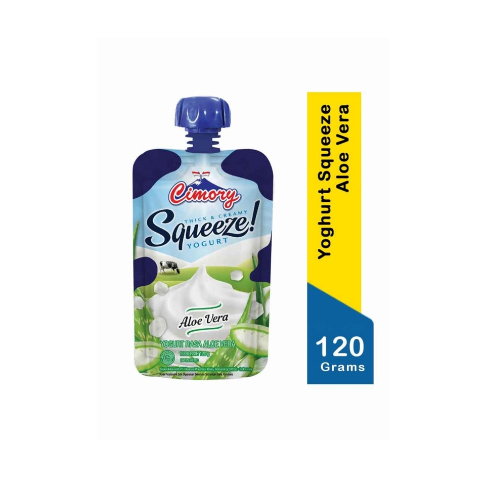 

Cimory Yoghurt Squeeze Aloe Vera 120G