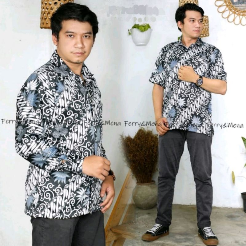 Kemeja Lengan Panjang VOL 2 Batik Kondangan  by tokozahra27