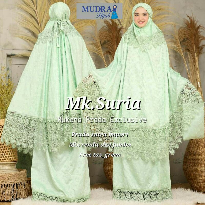 MUKENA SEROJA, MK SURIA Ori by Mudra