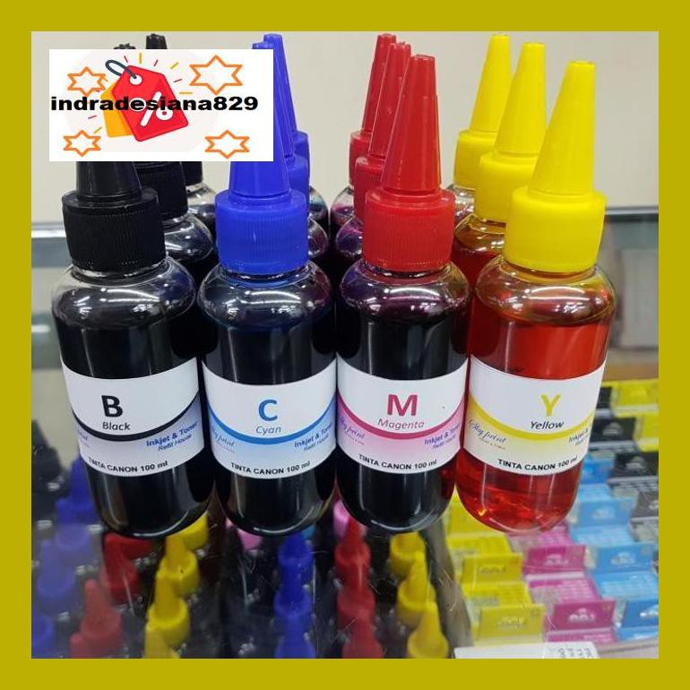 

Indr0Dpp Tinta Canon 100 Ml. 1 Set ( 4 Warna ) 8D6Indrr
