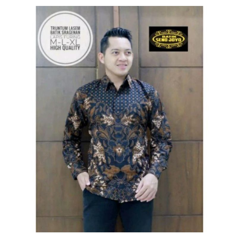 Hem Kemeja Batik Truntum Lasem by Batik Senojoyo