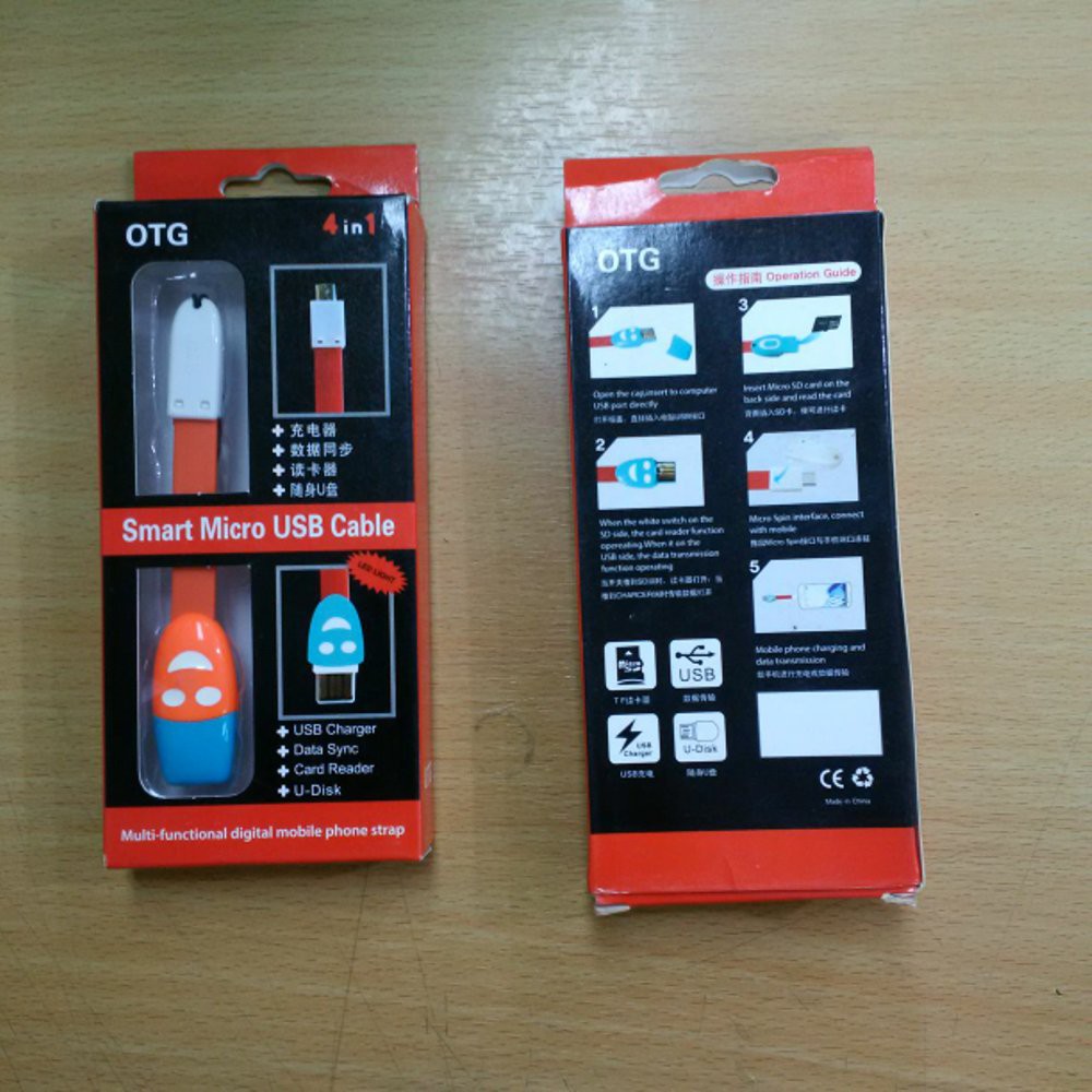 promo OTG 4in1 / OTG MICRO USB / OTG SMILE / OTG SAMSUNG ASUS LENOVO XIAOMI XIOMI ASUS ZENFONE OPPO